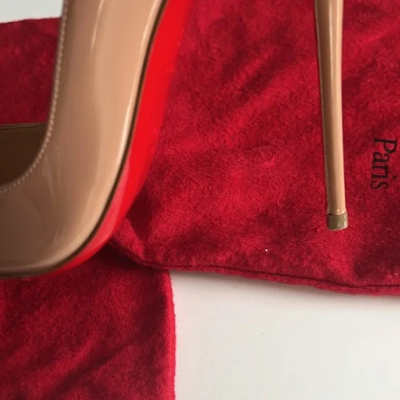 Christian Louboutins So Kate 120 Tan/Nude - Picture 6 of 7